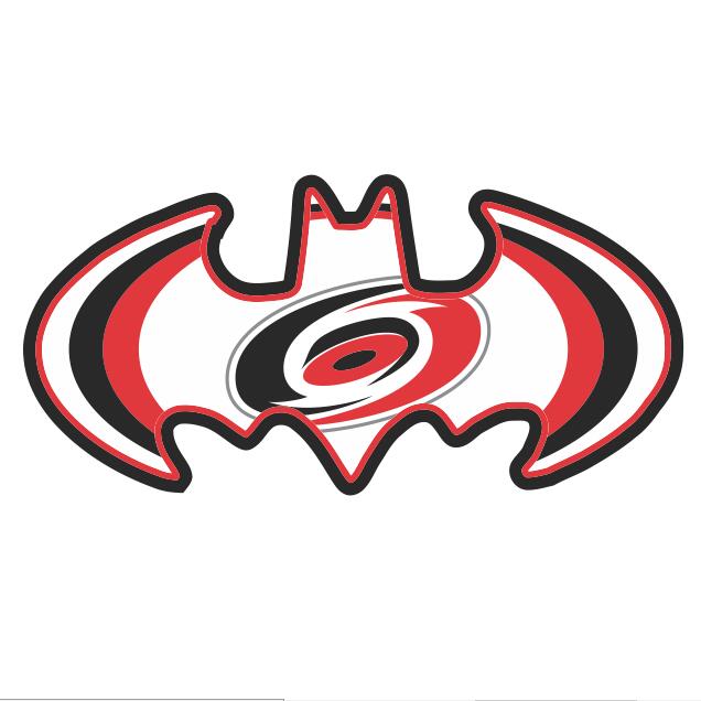 Carolina Hurricanes Batman Logo fabric transfer